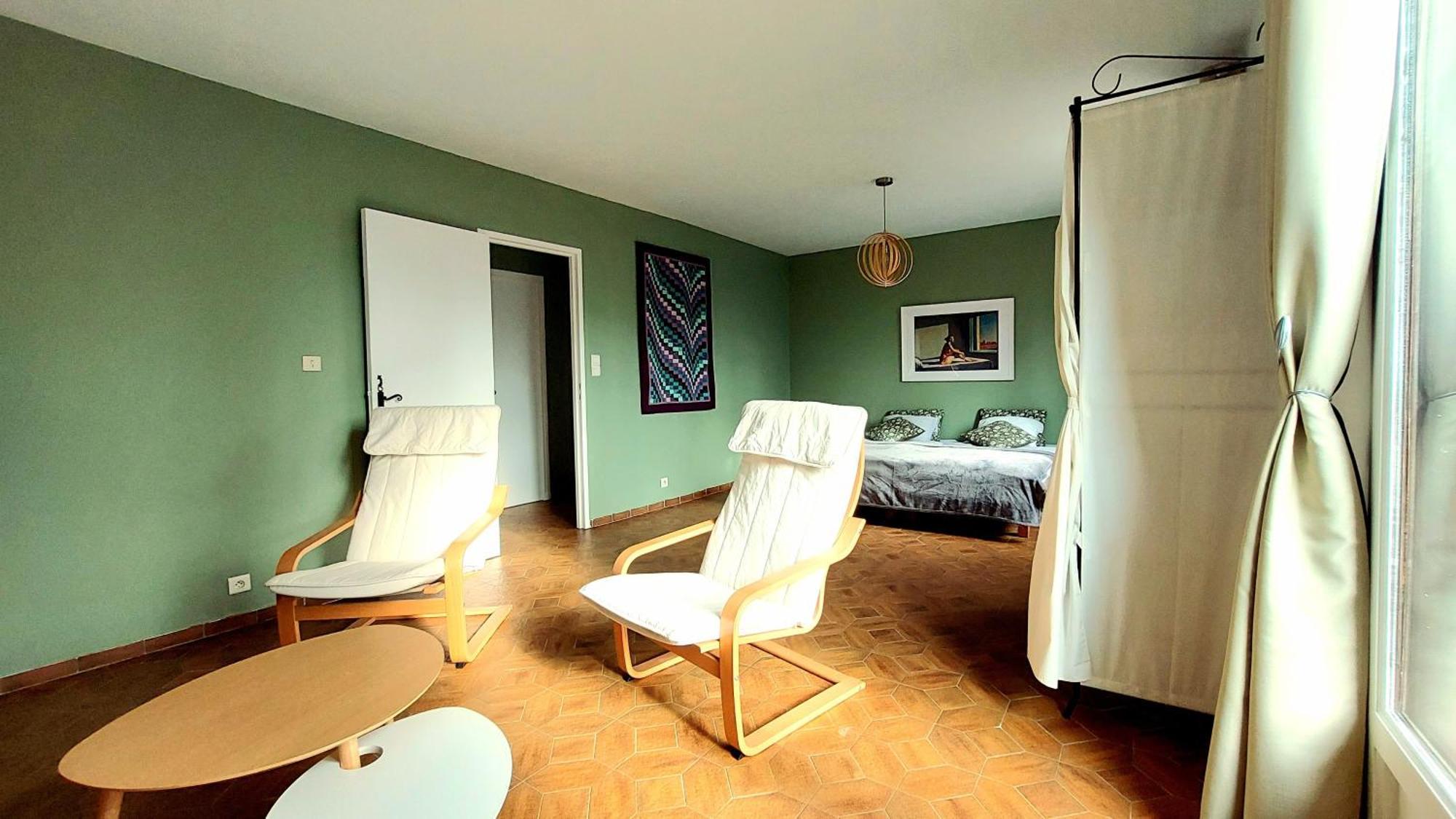 Hotel La Devinière à Donzère Chambre photo